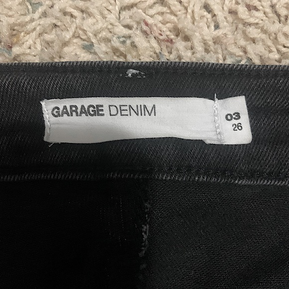 black garage flare jeans - Picture 2 of 2